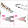 Printed Eyebrow Tweezers Clip
