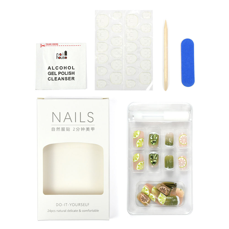 Artificial Press On Nails Diy Decoration False Nails Cover Sets