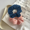 Candy Color Wool Fabric Scrunchies Hair Bands