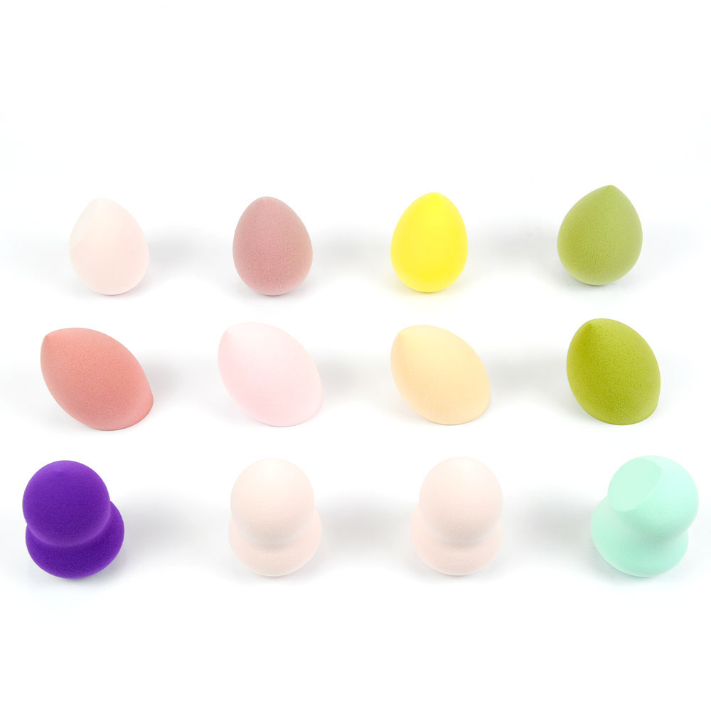 Soft and Elastic Makeup Sponge Multi Color Makeup Eggs
