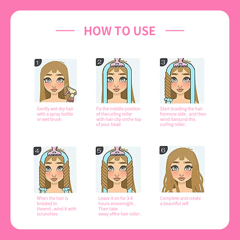 EVA Mulberry Silk Heatless Hair Roller