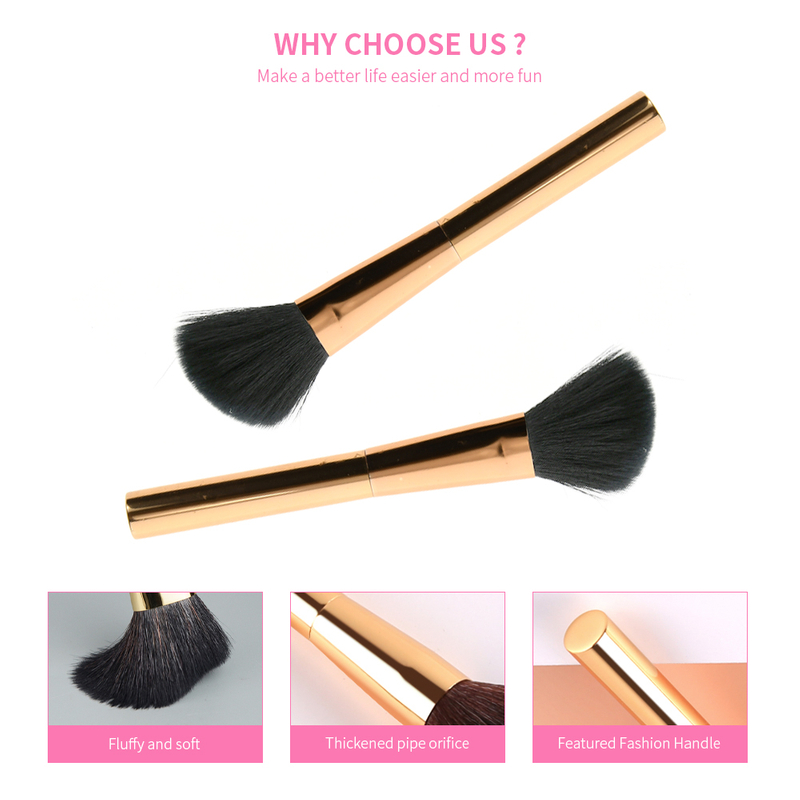 High Quality Gold Makeup Brush