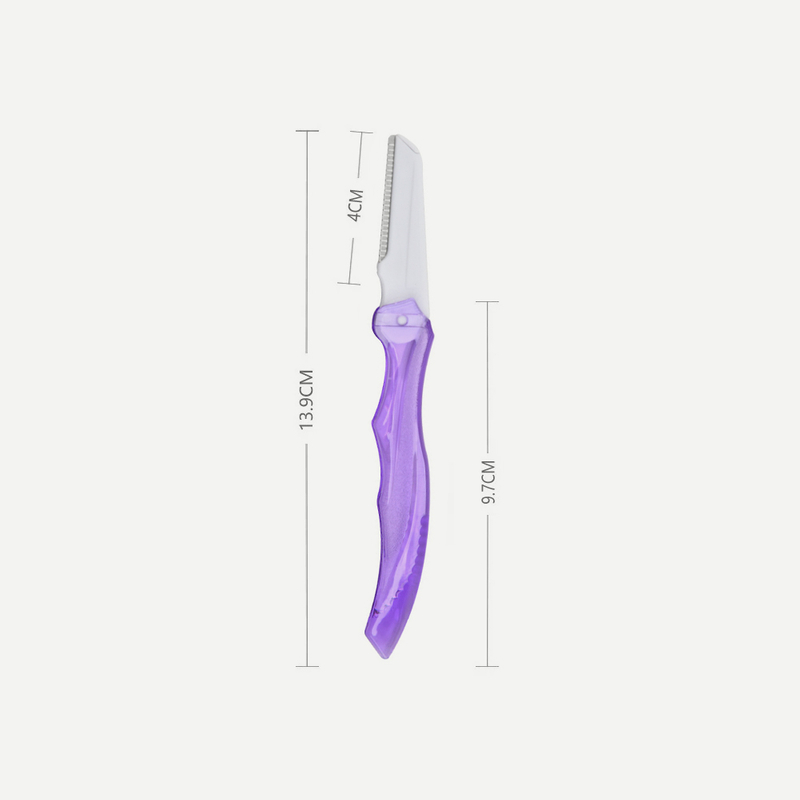 Folding Handle Makeup Dermaplaning Tool