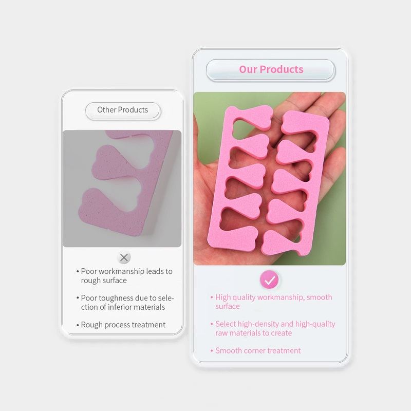 EVA Heart Shape Toe Separator
