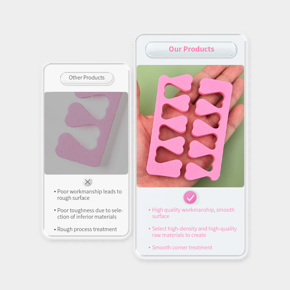 EVA Heart Shape Toe Separator