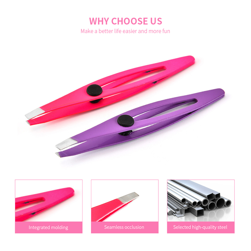 Ladies Eyebrow Tweezers Colorful