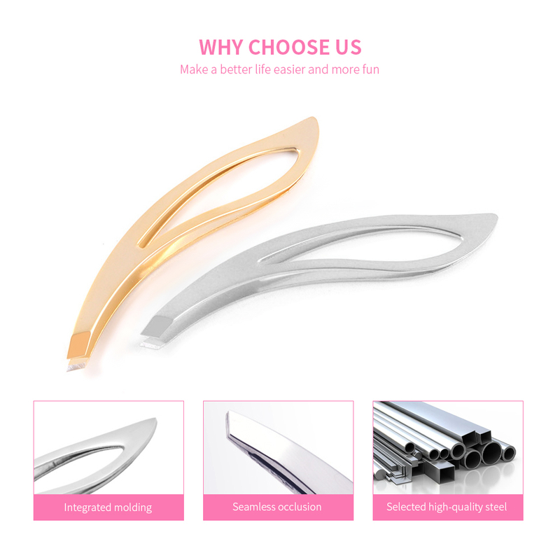 New Style Custom Color Eyebrow Tweezers