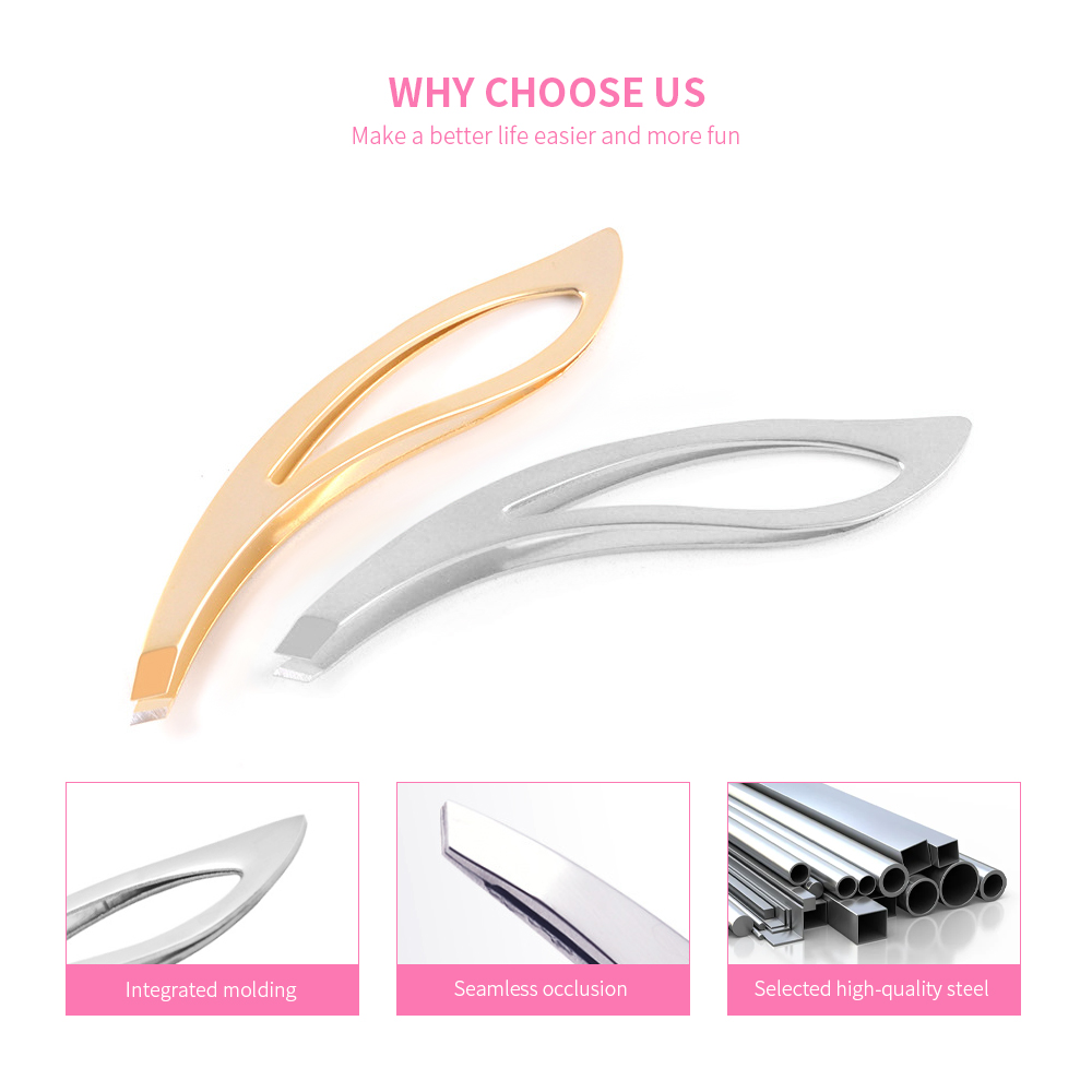New Style Custom Color Eyebrow Tweezers