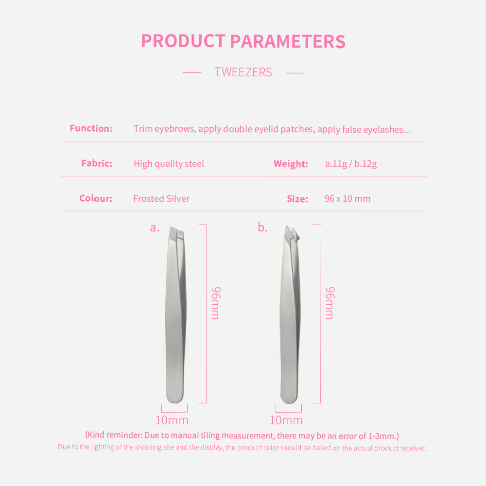 Precision Eyebrow Tweezers Set