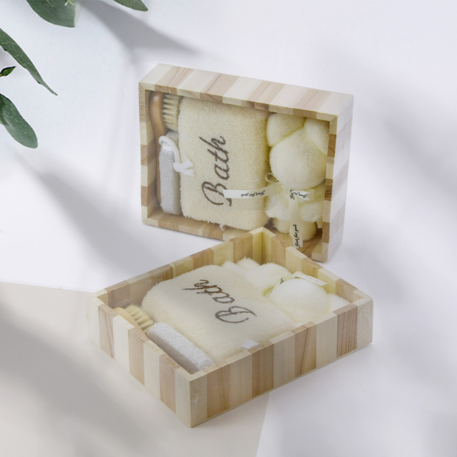 Luxury multi-function pumice stone bath gift set