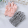 Soft Quick Dry Five Fingers Hair Drying Gloves
