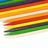 Multi Functional Colorful Wooden Cuticle Nail Sticks