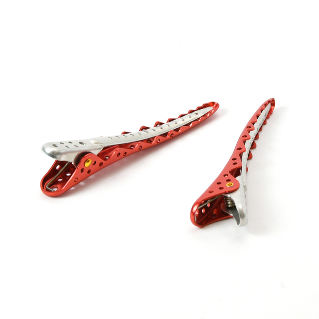 Custom Metal Alligator Hair Pins