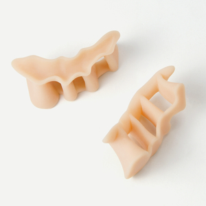 3 Holes Soft Silicone Toe Separator