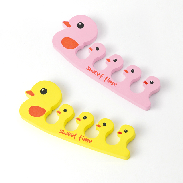 Cute Duck Shape Toe Separators