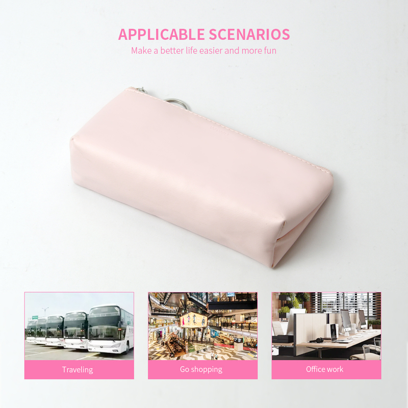 Large PU Leather Cosmetic Pouch