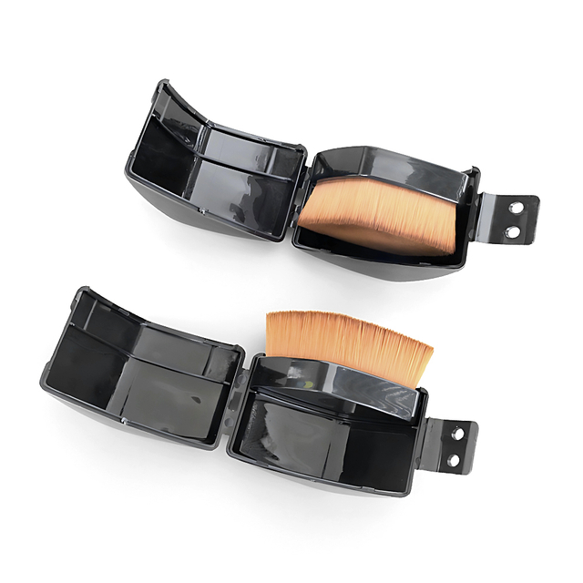 Square Black Flat Top Single Makeup brush