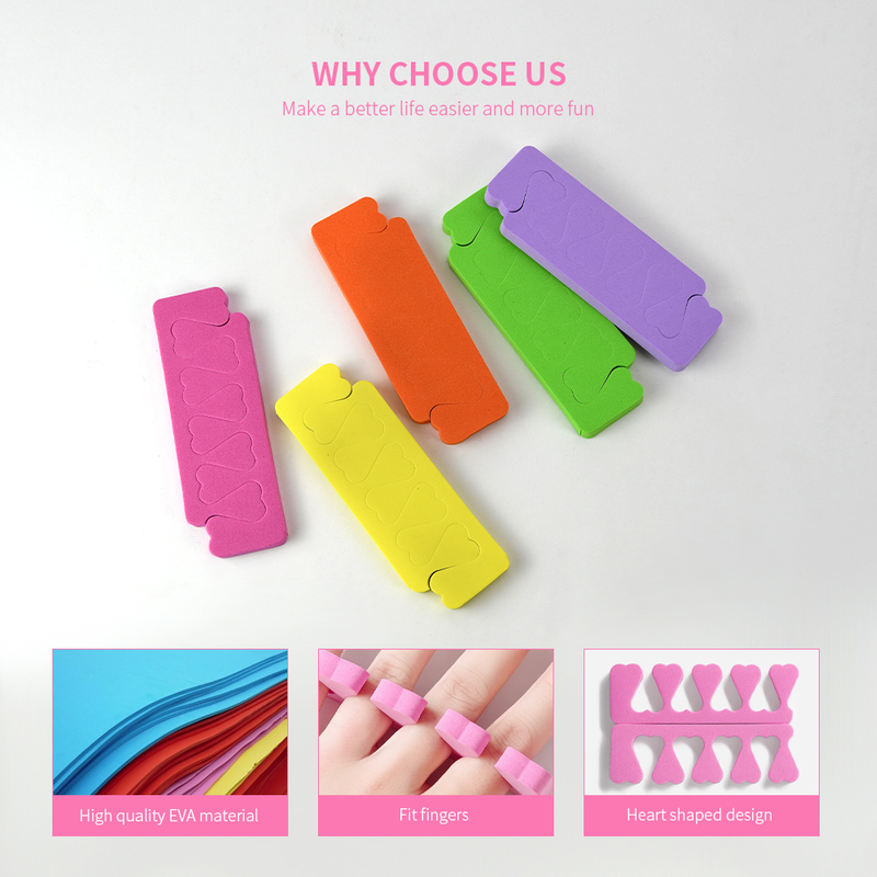 EVA Heart Shape Toe Separator