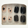 24Pcs/box ABS Full Cover Artificial Fake Nails Sets