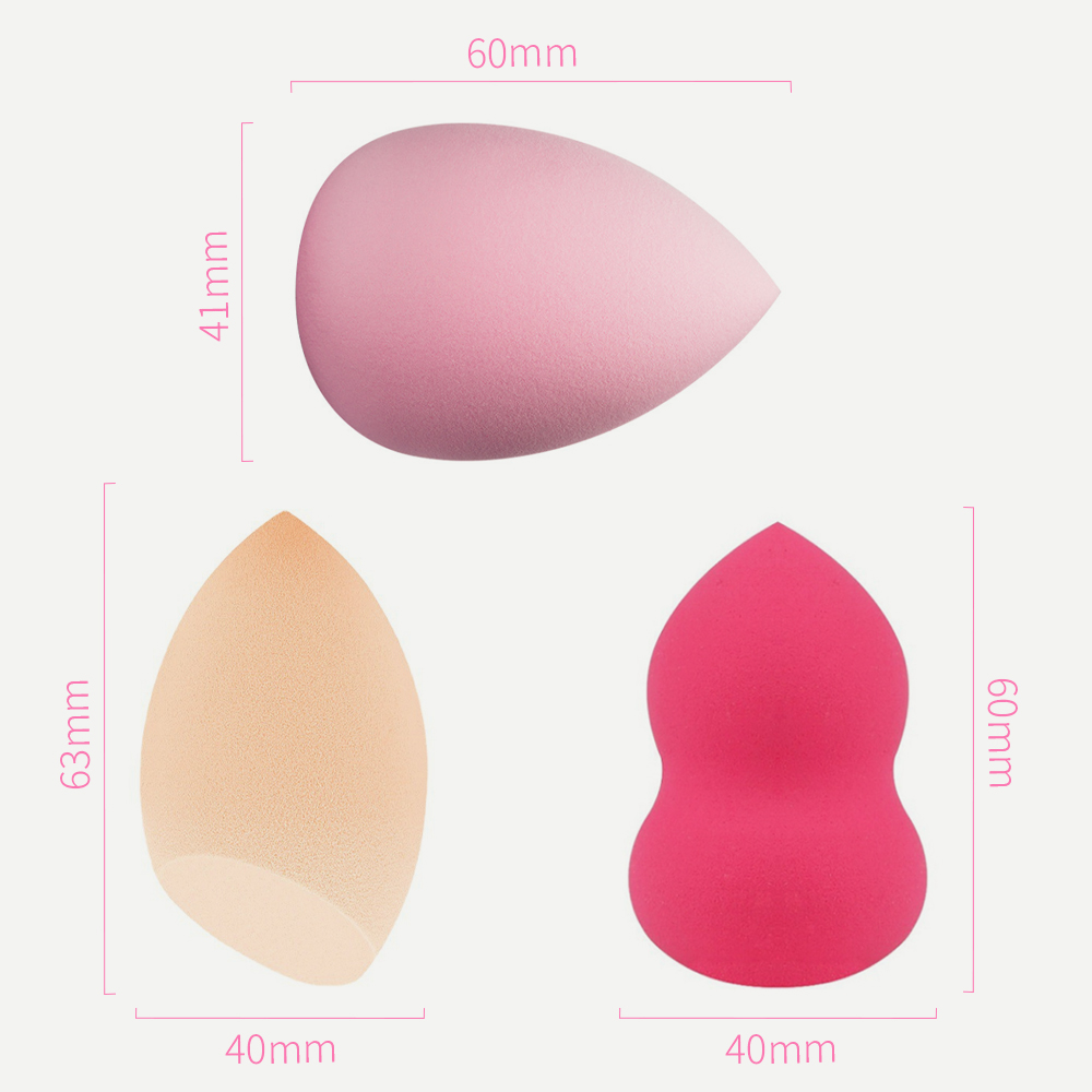 Degradable Soft Non Latex Foundation Makeup Sponge