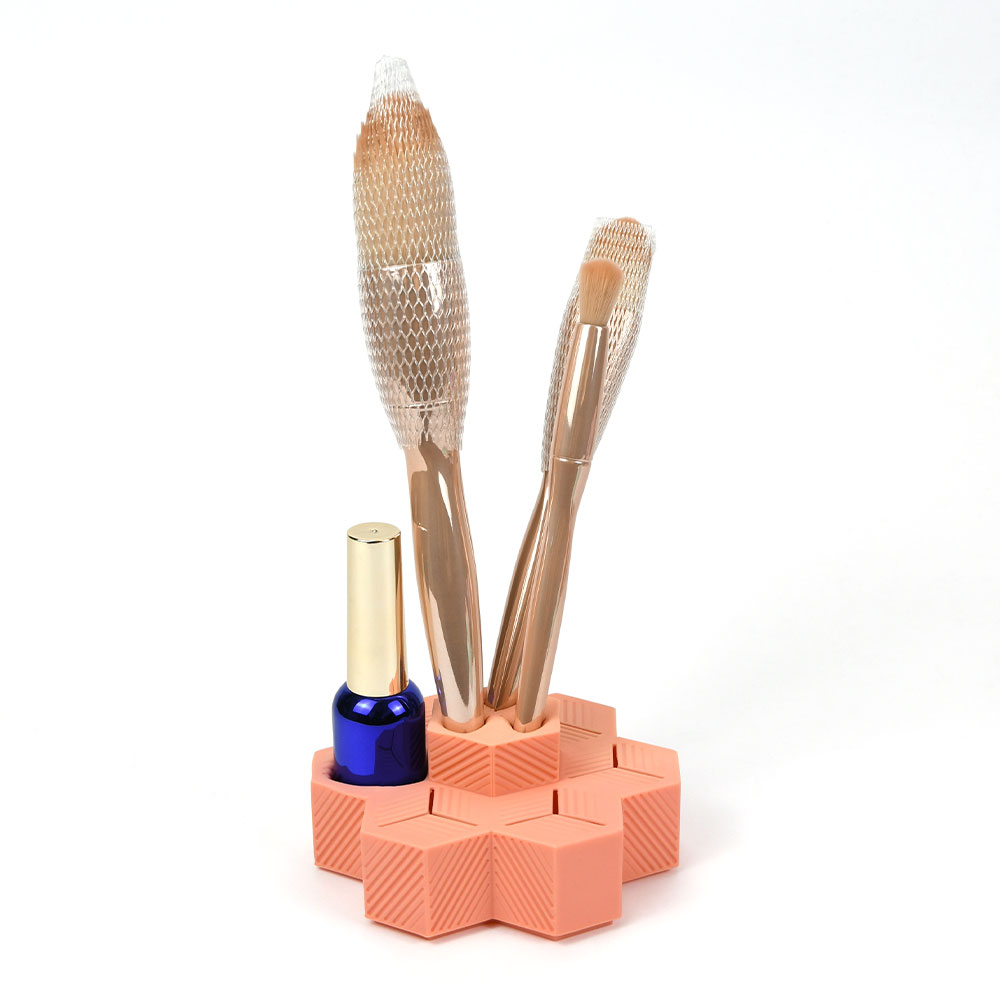 Silicone Nail Polish Makeup Brush Holder