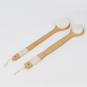 Cat claw soft hair long handle bath brush