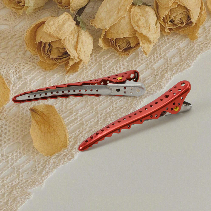 Custom Metal Alligator Hair Pins