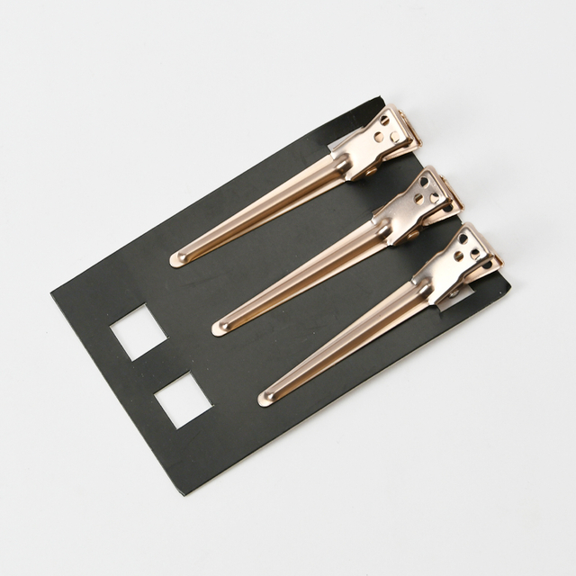 Salon Flat Metal Crocodile Hair Pins