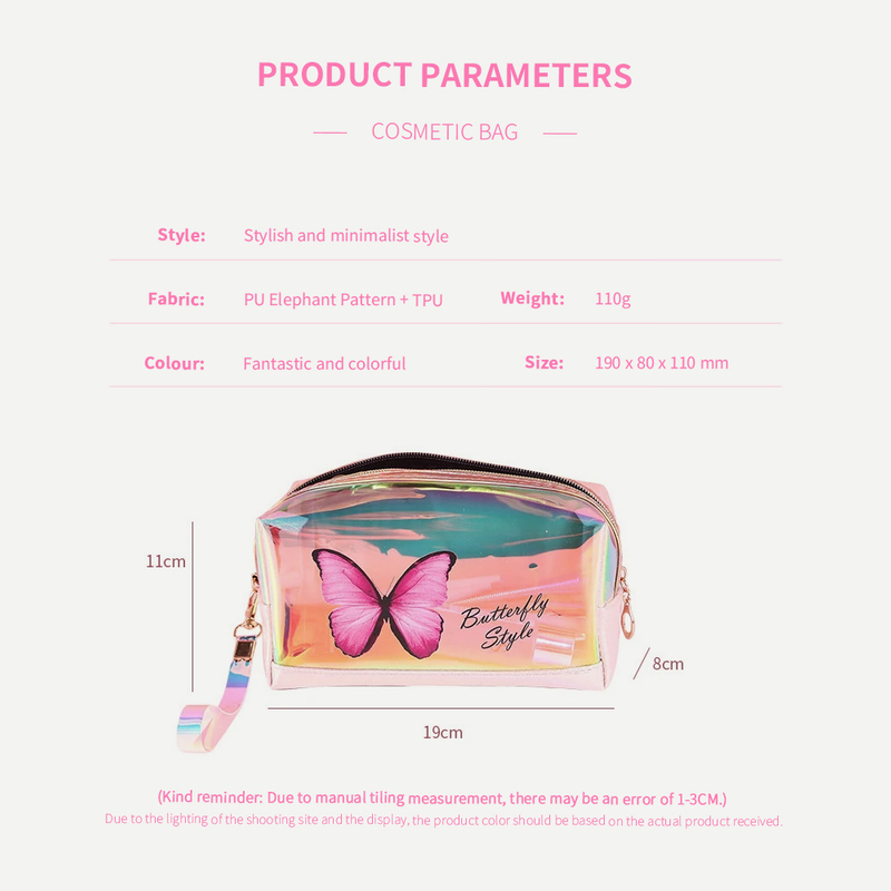 TPU Portable Transparent Makeup Bag