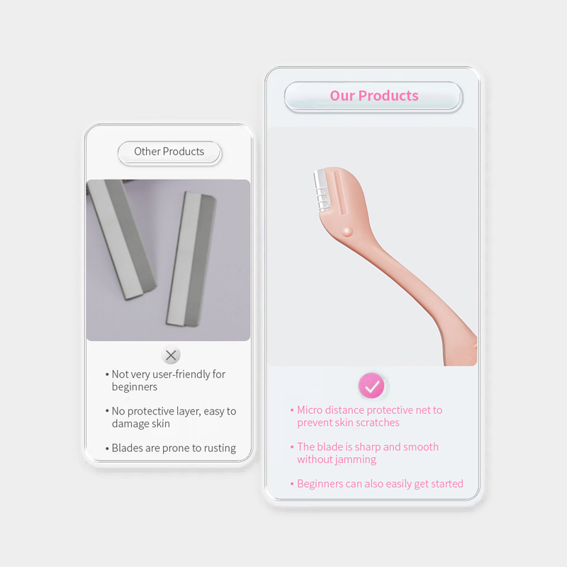 New Women's Dermaplaning Tools