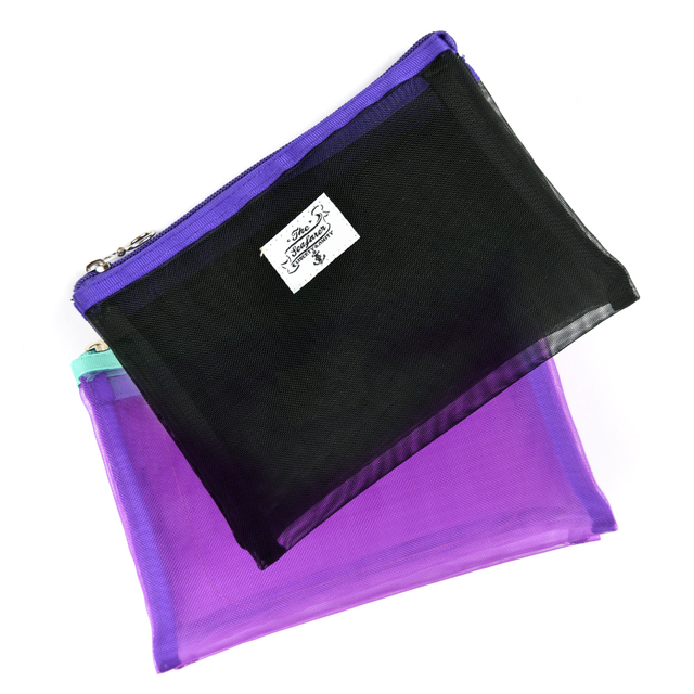 Large Capacity Transparent Mesh Wash Bag