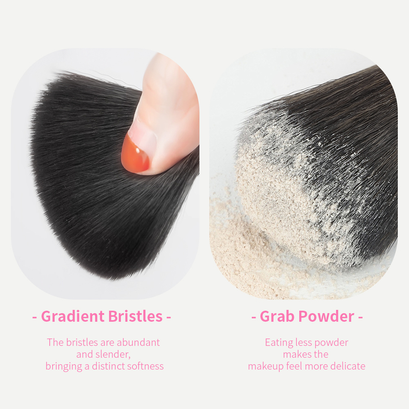 Luxury Portable Fluffy Foundation Makeup Brush