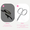 Stainless Steel Nail Scissors Curved
