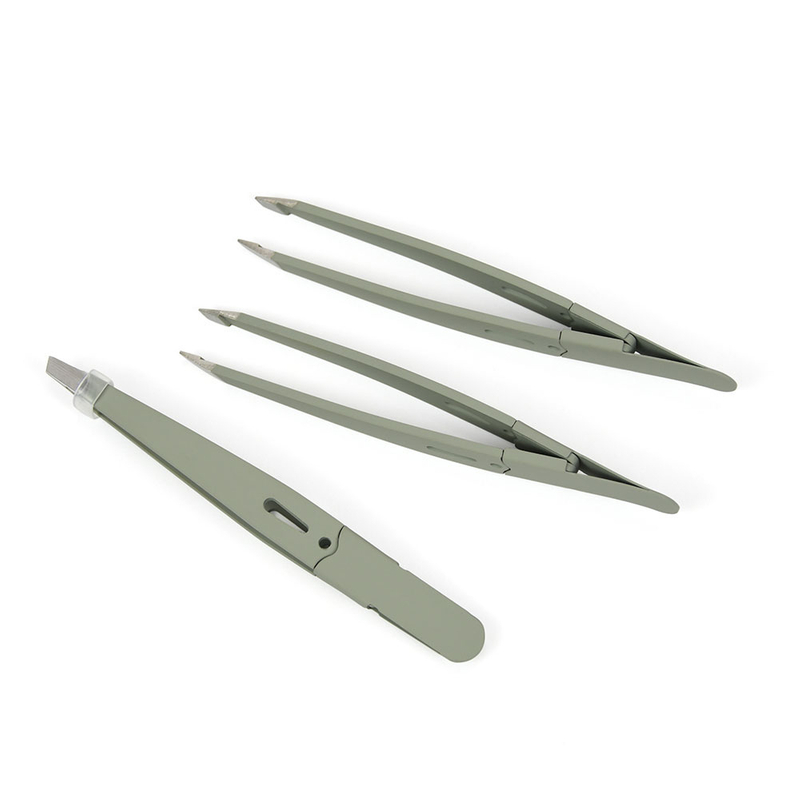 45 Degree Portable Eyebrow Tweezers