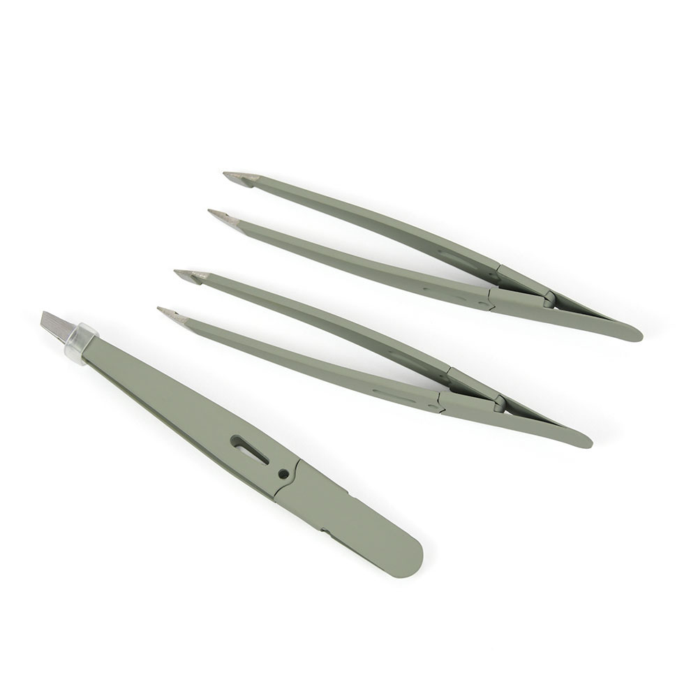 45 Degree Portable Eyebrow Tweezers