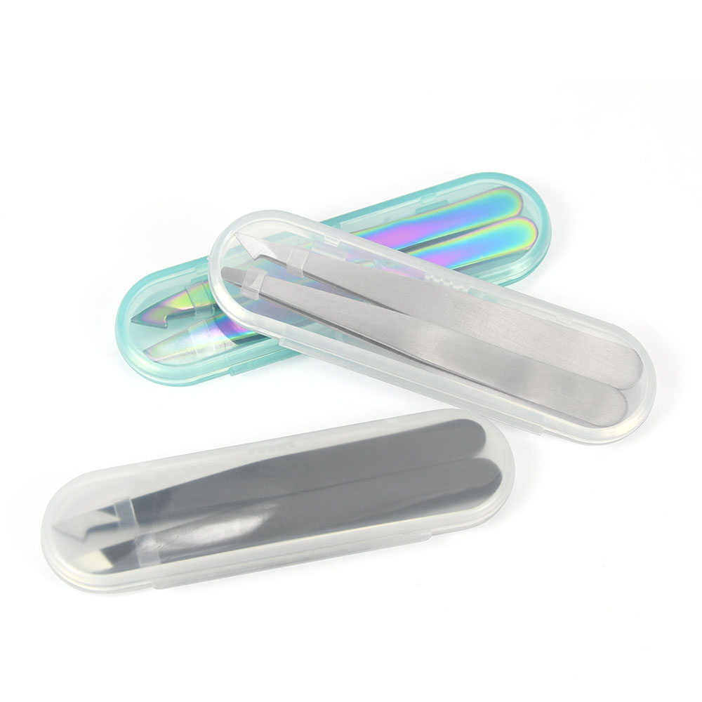 Personalised eyebrow tweezers 2pcs tweezers eyebrow set