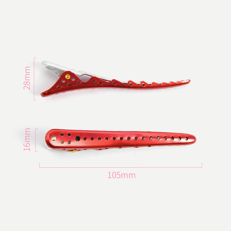 Custom Metal Alligator Hair Pins
