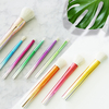 Gradient Rainbow Color 9pcs Makeup Brush Set