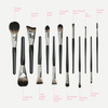 Black Luxury Custom Logo Makeup Brush Set