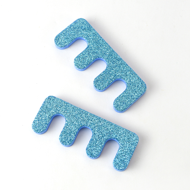 EVA Finger/Toe Separator With Glitter