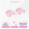 Heart Shape Eyebrow Razor With Cover