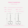 Fine Sharp Professional Makeup Scissors
