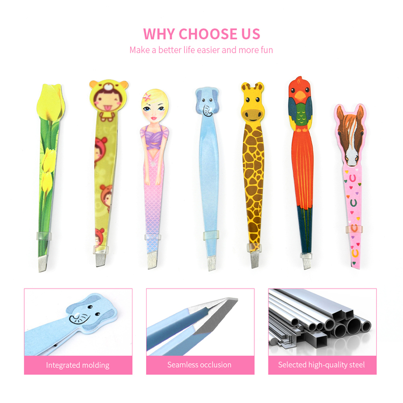 Animal Shape Beauty Eyebrow Tweezers