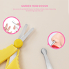 Baby Nail Scissors With Plastic Handle