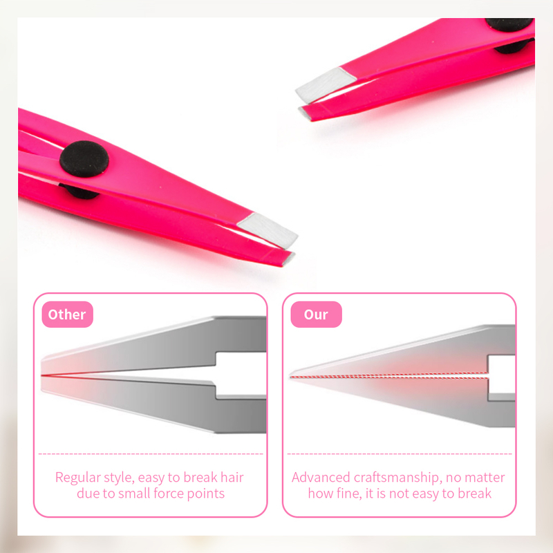 Ladies Eyebrow Tweezers Colorful