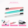 2 In 1 Slant Tip Eyelash Tools With Brush