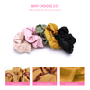 Multi Color Hair Ties Elastic Hair Scrunchies For Girls