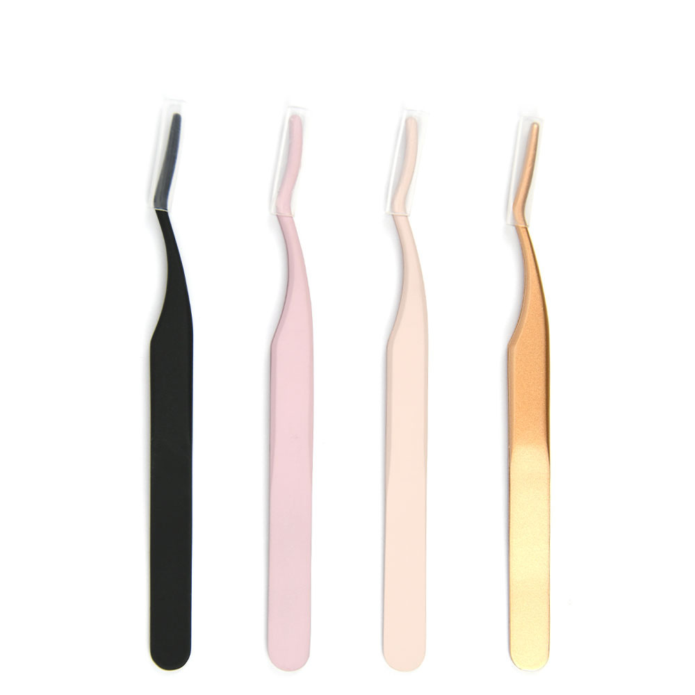 Colorful Safety Eyelash Tweezers