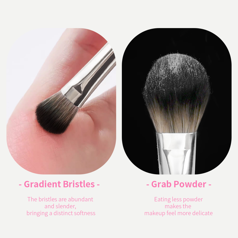 Black Luxury Custom Logo Makeup Brush Set