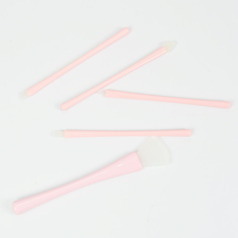 Soft Silicone Skincare Face Mask Spatula Brush Set